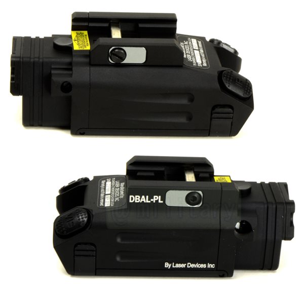 DBAL-PL type weapon light white light+IR+Red laser sight BK